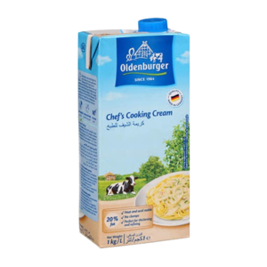 Image of Oldenburger Chef's Cooking Cream 1L (sold per pack) from Supplybunny.com