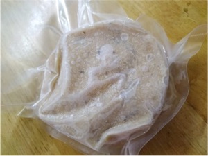 Image of Frozen Chicken Prawn Patty (Processed Meat) 90gm/pc (112 pieces per carton) from Supplybunny.com