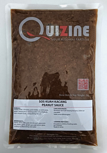 Image of Quizine Peanut Sauce (Asian Series) 1kg/pack (sold per pack) from Supplybunny.com