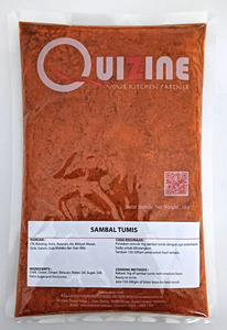 Image of Quizine Sambal Tumis (Chili Series) 1kg/pack (sold per pack) from Supplybunny.com
