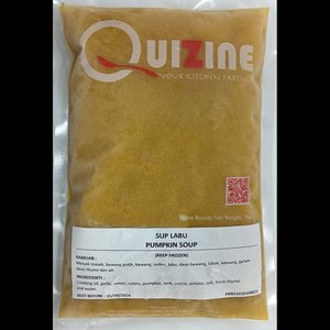 Image of Quizine Pumpkin Soup (Western Series) 1kg/pack (sold per pack) from Supplybunny.com