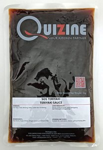 Image of Quizine Teriyaki Sauce (Asian Series) 1kg/pack (sold per pack) from Supplybunny.com