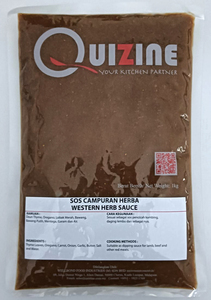Image of Quizine Western Herbs Sauce (Western Series) 1kg/pack (sold per pack) from Supplybunny.com