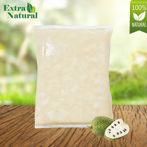 Image of [Extra Natural] Frozen Seeded Soursop Pulp / Soursop Fruit Meat 3kg/pack (6 packs per carton) from Supplybunny.com