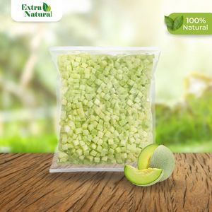 Image of [Extra Natural] Frozen Honeydew Dice 1kg/pack (10 packs per carton) from Supplybunny.com