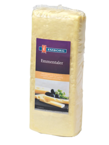 Image of Emborg Emmental Cheese Block 2.8kg± (sold per weight/block) from Supplybunny.com