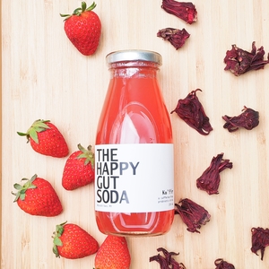 Image of Kefir Strawberry Roselle 250ml/bottle (sold per bottle) from Supplybunny.com