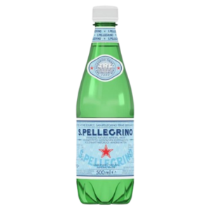 Image of San Pellegrino Sparkling Natural Mineral Water PLASTIC 500ml/bottle (24 bottles per carton) from Supplybunny.com