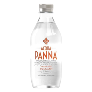 Image of Acqua Panna Natural Mineral Water PLASTIC 330ml/bottle (24 bottles per carton) from Supplybunny.com