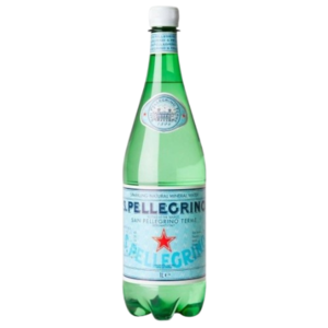 Image of San Pellegrino Sparkling Natural Mineral Water PLASTIC 1L/bottle (12 bottles per carton) from Supplybunny.com