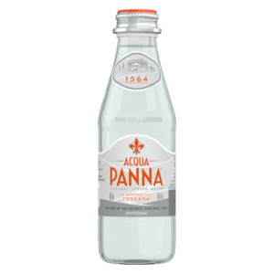 Image of Acqua Panna Natural Mineral Water GLASS (Stelvin Cap) 250ml/bottle (24 bottles per carton) from Supplybunny.com