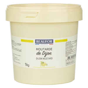 Image of Beaufor Dijon Mustard 1kg/tub (sold per tub) from Supplybunny.com