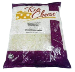 Image of Ria Cheese Shredded Mozzarella 1kg/pack (sold per pack) from Supplybunny.com