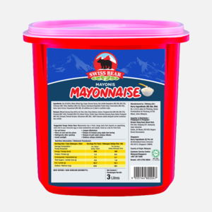Image of Swiss Bear Real Mayonnaise 3L (sold per pack) from Supplybunny.com