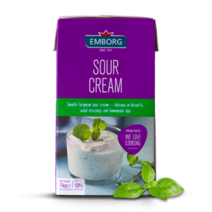 Image of Emborg Sour Cream 1L (sold per pack) from Supplybunny.com