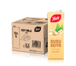 Image of Yeo's Soy Milk 1L x 12 (sold per carton) from Supplybunny.com