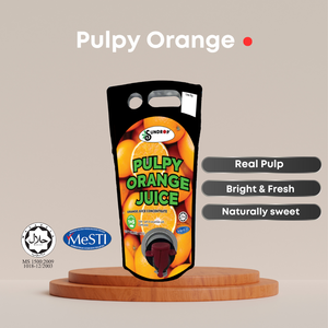 Image of Sundrop Pulpy Orange Concentrate 4 pouches from Supplybunny.com
