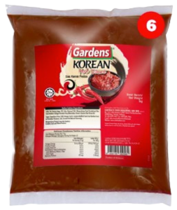 Image of Gardens Korean Hot Sauce 1kg/pack (12 packs per carton) from Supplybunny.com