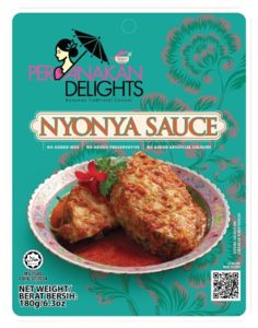 Image of Peranakan Delights Nyonya Sauce 180g/pack (40 packs per carton) from Supplybunny.com