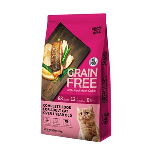 Image of Kitchen Flavor Adult Cat Dry Food 8kg (sold per pack) from Supplybunny.com