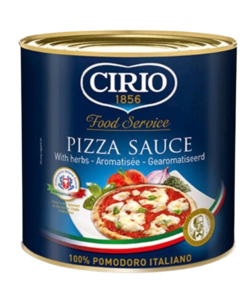 Image of Cirio Pizza Sauce With Spices Tr 2.55kg/tin (6 tins per carton) from Supplybunny.com