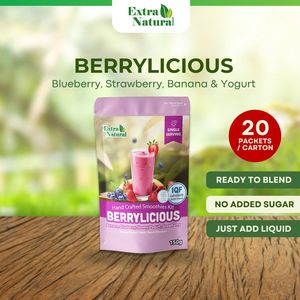 Image of [Extra Natural] Berrylicious (Cup) [EN] 150g/cup (24 cups per carton) from Supplybunny.com