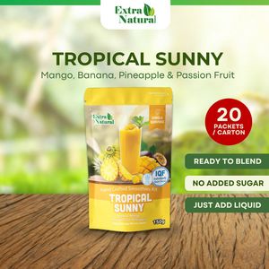 Image of [Extra Natural] Tropical Sunny (Cup) [EN] 150g/cup (24 cups per carton) from Supplybunny.com