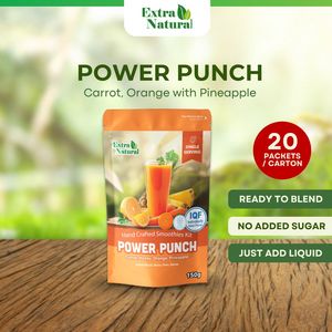 Image of [Extra Natural] Power Punch (Packet) [EN] 150g/pack (20 pack per carton) from Supplybunny.com
