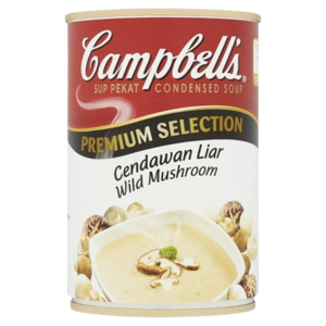 Image of Campbell's Wild Mushroom 295g/can (24 cans per carton) from Supplybunny.com