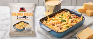 Image of Swiss Bear Cheddar Cheese Sauce Mix 500g/pack (10 packs per carton) from Supplybunny.com