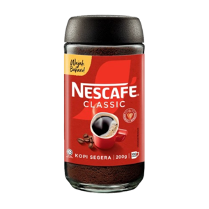 Image of Nescafe Classic 200g/jar (12 jars per carton) from Supplybunny.com