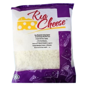 Image of Ria Cheese Shredded Mozzarella 1kg/pack (10 packs per carton) from Supplybunny.com