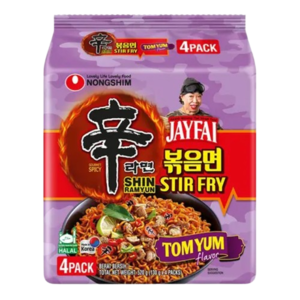 Image of NONG SHIM Stir Fry Tom Yum Ramyun 130gm/pack (32 packs per carton) MADE IN KOREA - GBA P.Code: NS11018 from Supplybunny.com