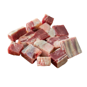 Image of Aust Lamb Bone In Cube 1kg/pack (sold per pack) from Supplybunny.com