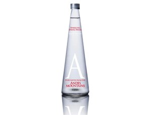 Image of ANDES MOUNTAIN SPARKLING NATURAL MINERAL WATER GLASS 750ML X 13 BOTTLES - BY CARTON from Supplybunny.com