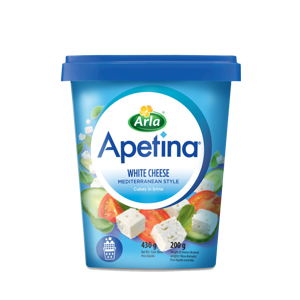 Image of Arla Apetina Feta White Cheese 200gm x 6 (sold per carton) from Supplybunny.com