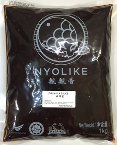 Image of Nyolike Ma La Sauce 1kg/pack (sold per pack) from Supplybunny.com