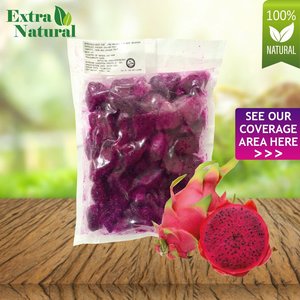Image of [Extra Natural] Frozen Dragon Fruit Chunk 1kg/pack (sold per pack) from Supplybunny.com