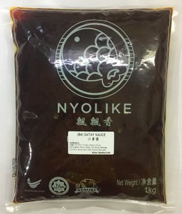 Image of Nyolike Satay Sauce 1kg/pack (sold per pack) from Supplybunny.com