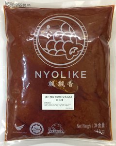 Image of Nyolike Red Tomato Sauce 1kg/pack (sold per pack) from Supplybunny.com