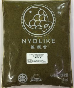 Image of Nyolike Lavender Fried Chicken Paste 1kg/pack (sold per pack) from Supplybunny.com