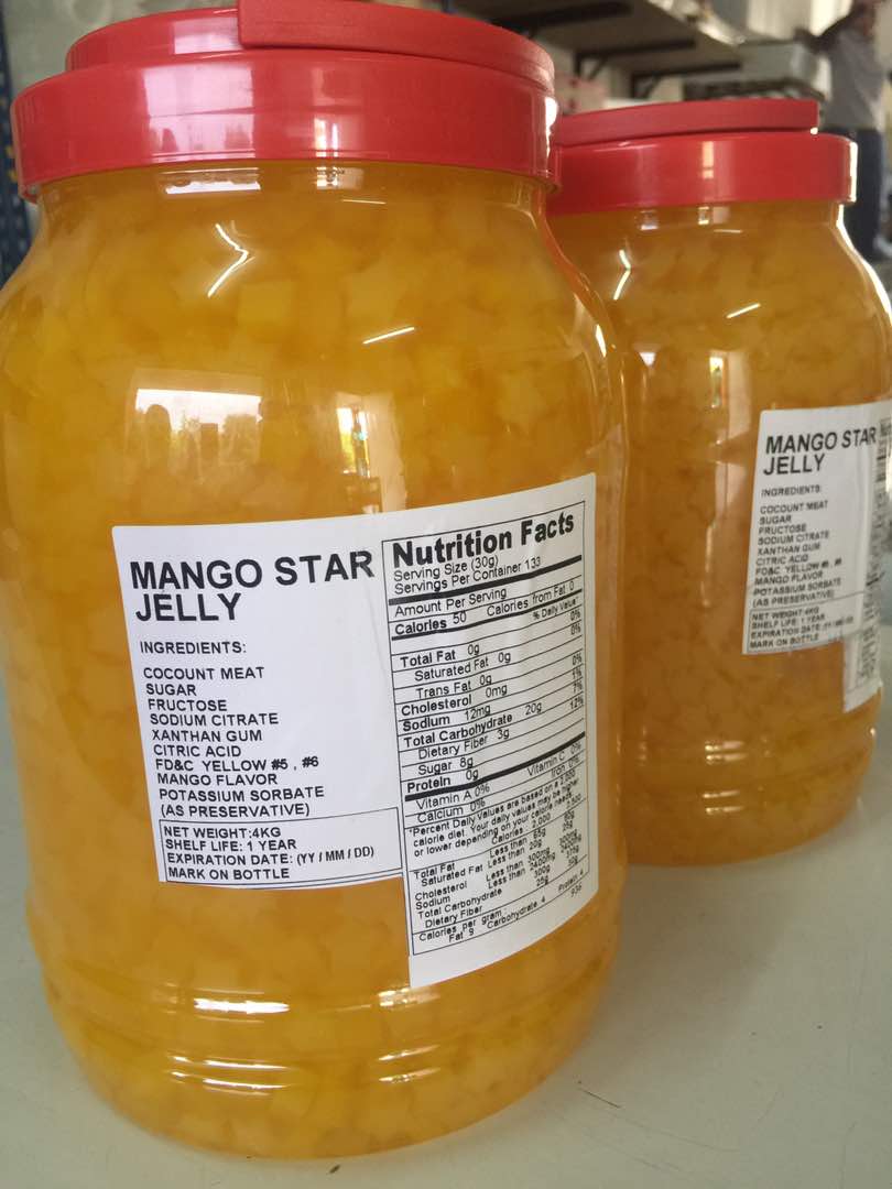 Mango star jelly 4.1kg/tub (4 tubs per carton) — HORECA Suppliers Supplybunny