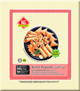 Image of KFM KG Spring Roll Pastry - 5" 50sheets/pack (40 packs per carton) from Supplybunny.com