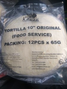 Image of KFM FS Original Tortilla Wraps - 10" 12pieces/pack (12 packs per carton) from Supplybunny.com