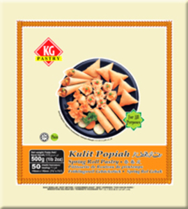 Image of KFM KG Spring Roll Pastry - 7.5" 50sheets/pack (20 packs per carton) from Supplybunny.com